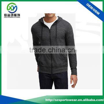 Latest design high quality lightweight polyester fabric bomber jacket with draw string for man