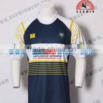 OEM service mens cheap sublimation rugby jersey best sale