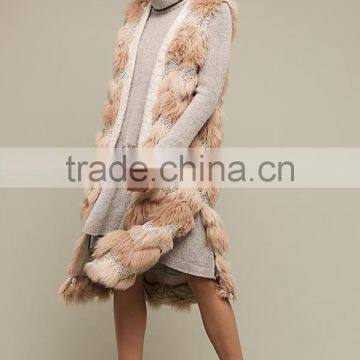 Winter Handmade Knit Wool Ladies Long Sweater Dress photo-3