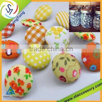 new design wholesale fabric covered button