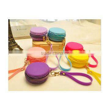 Macarons Silicone Coin Purse Hot-selling Macarons Silicone Wallet photo-2