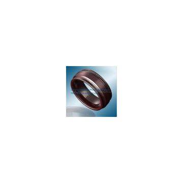 High Polished Coffee Tungsten Ring Hot Sales