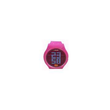 Provide 2012 new led touch screen creative electronic gifts concept watch