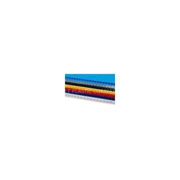 Colorful Correx Plastic Sheet , Corona Treatment PP Correx Board PP