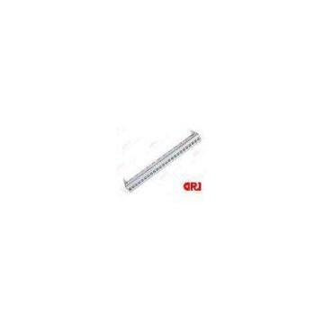 1U white UTP Rj45 110 patch panel 24 port with Fluck 4300 / 1800