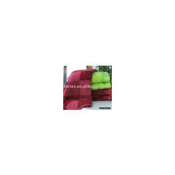 100% cotton jacquard bath towel