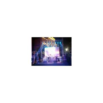 Pixel High Resolution LED Display Rental Die Casting Aluminum