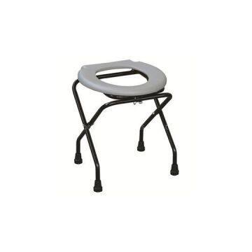 #JL897 – Simple Folding Steel Commode Chair​