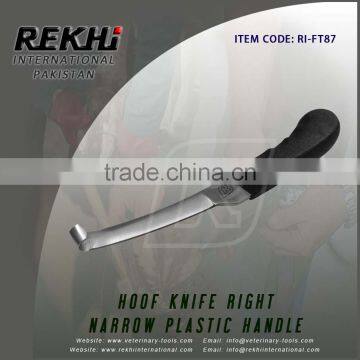 Hoof Knives Narrow Left and Right Plastic Handle,Hoof Knife Narrow Left and Right Plastic Handle,farrier knives