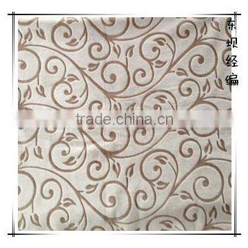 Popular carved flannel fabric