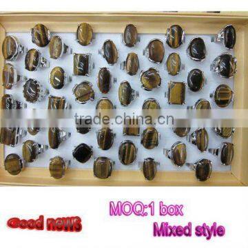 Tiger eye jewelry tiger eye ring silver ring