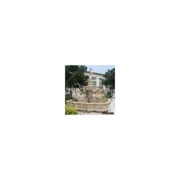 Marble carving fountain