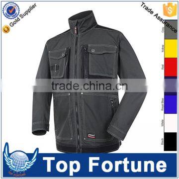 coal mine workwear jacket,ripstop Durable jacket ,multi-pocketed workwear jacket