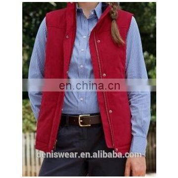 WOMEN ZIP FRONT VEST