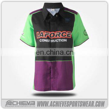Custom Racing Team Pit Crew Shirt Wholesale,racing Shirt photo-4