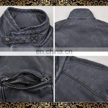 2015 New Model Designer Biker Leather Jacket photo-4
