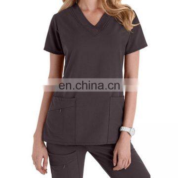 Scrubs tops new fashion hospital uniform for doctor