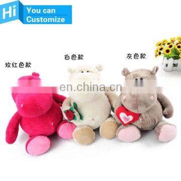 Wholesale customized hippo plush toy