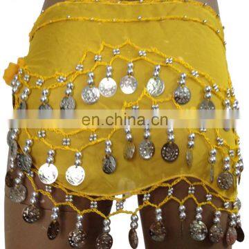 BestDance girls bellydance belt waist chain cheap belly dancing belt waist chain for children OEM