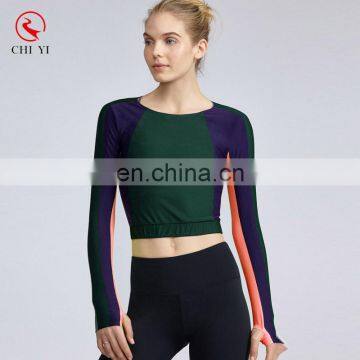 womens long sleeve dri fit surfing color changing swimwear