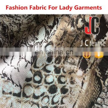 JC-B980 jacquard 100% viscose rayon voil herribone print fabric