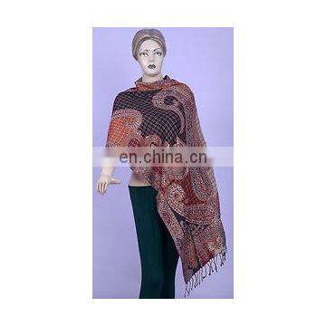 Viscose INdian Scarf Dupatta Stole Silk W Saree Kurti Boho Hijab Shawl Pashmina Wool Blend Long Scarf Tassels Warm Scarve photo-4