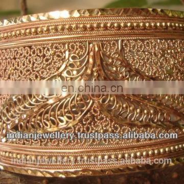 fashion copper bangle Jwelry manufacturer, costume fashion copper bangle jewelery exporter