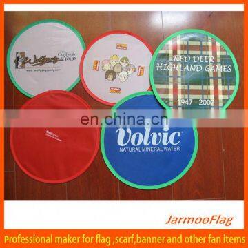 cheap customized dog fabric nylon frisbee