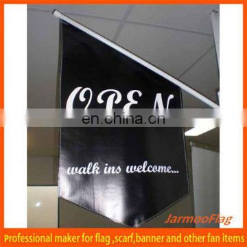 custom advertising stick wall flags