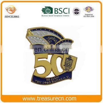 Wholesale custom cut out 3D souvenir enamel metal lapel pin