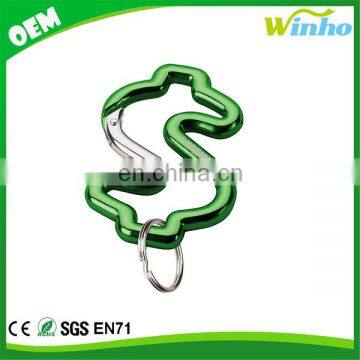 Winho Dollar Sign Carabiner Keychain