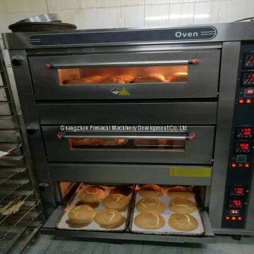 Gas Deck Oven 3 Deck 9 Trays Cake Bakery Oven FMX-O90R photo-2