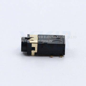 Gold Seller 4PIN Patch Gold-plated Footphone Installation Height 4.5mm 3.5 Audio Earphone Jack photo-2