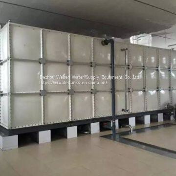 Fiberglass Rectangular Water Storage Tank