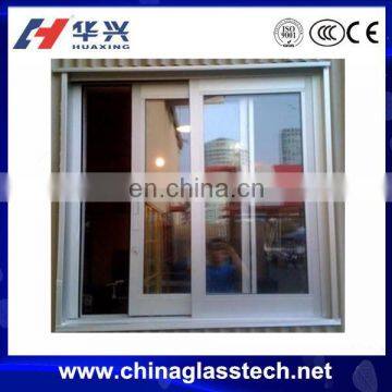 AS2047 standard heat and sound proof 60mm thermal broken aluminum sliding glass reception window