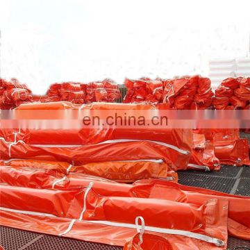 hot sale inflatable coated pvc tarpaulin for oil boom