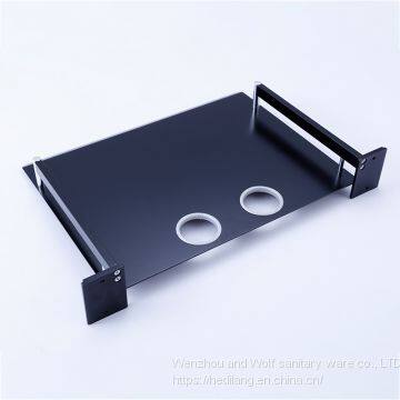 Aluminum TV Set Top Box Bracket Single Layer Bracket Router Bracket photo-5