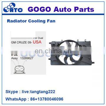 Radiator A/C Cooling Fan for GM CRUZE 09 - OEM 13289627