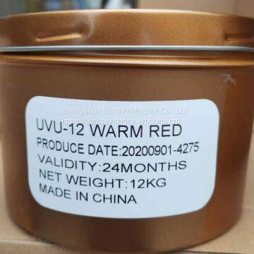 UV offset ink(WARM RED)