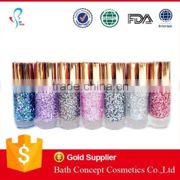 Wholesale Nail Use Glitter Color Gel Nail Polish