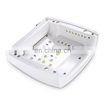 2020 New Product 48W 4 Timers Cordless Rechargeable LED UV Nail Lamp for Salon photo-4