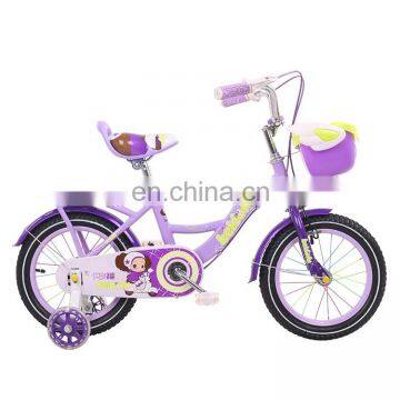 Frozen Bike for Kids Girl With Free Sample / Custom Decals and Basket 16 Inch Children Girls Bike photo-5