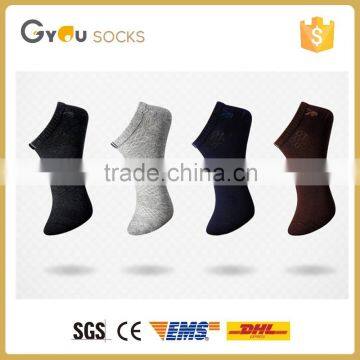 4Color Men Jacquard Ankle Socks in High Quality