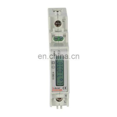 Low Voltage Electrical 35mm DIN Rail Direct Connect Energy Electric Meter Monitor LCD Display photo-5