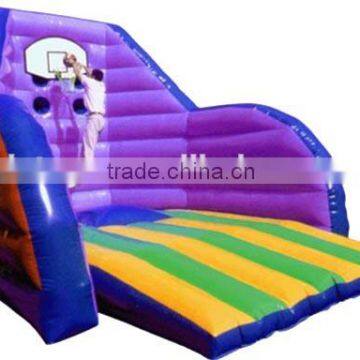 hot sale inflatable basketball pitch with basketball goal