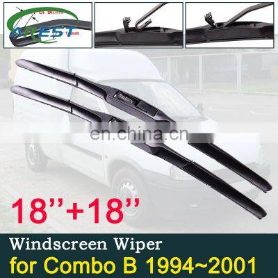 for Vauxhall Opel Combo B 1994~2001 Front Window Windscreen Wipers Car Wiper Blade Car Accessories 1995 1996 1997 1998 1999 2000