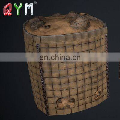 Galvanized Hesco Barrier Defensive Barrier Bastion Gabion Wall