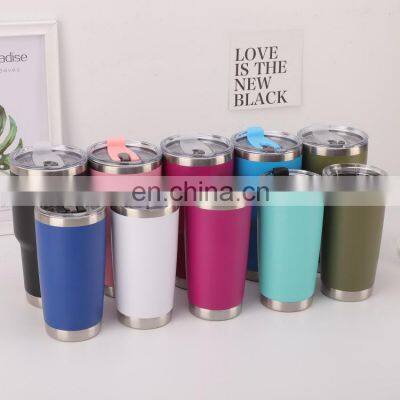 Wholesale hot selling stainless steel 20oz stainless steel tumbler cups