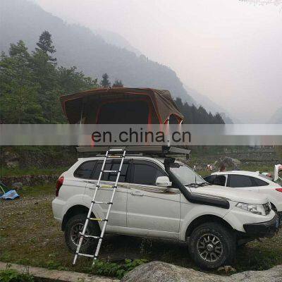 Camping Waterproof Car Tent Outdoor Roof Top Tent Hard Shell Aluminum With Roof Rack photo-5