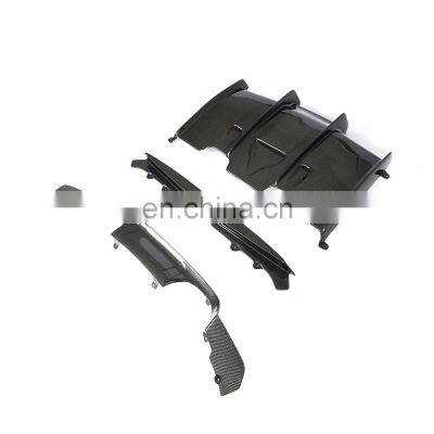F8x M3 M4 Carbon Fiber Diffuser for BMW F80 M3 Base Sedan 4-Door F82 M4 GTS Coupe 2-Door 2015-2019 photo-4
